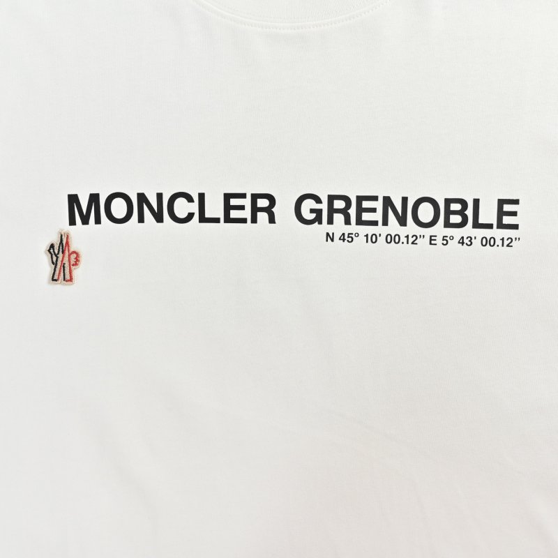 Moncler Grenoble Coordinates T-Shirt White view