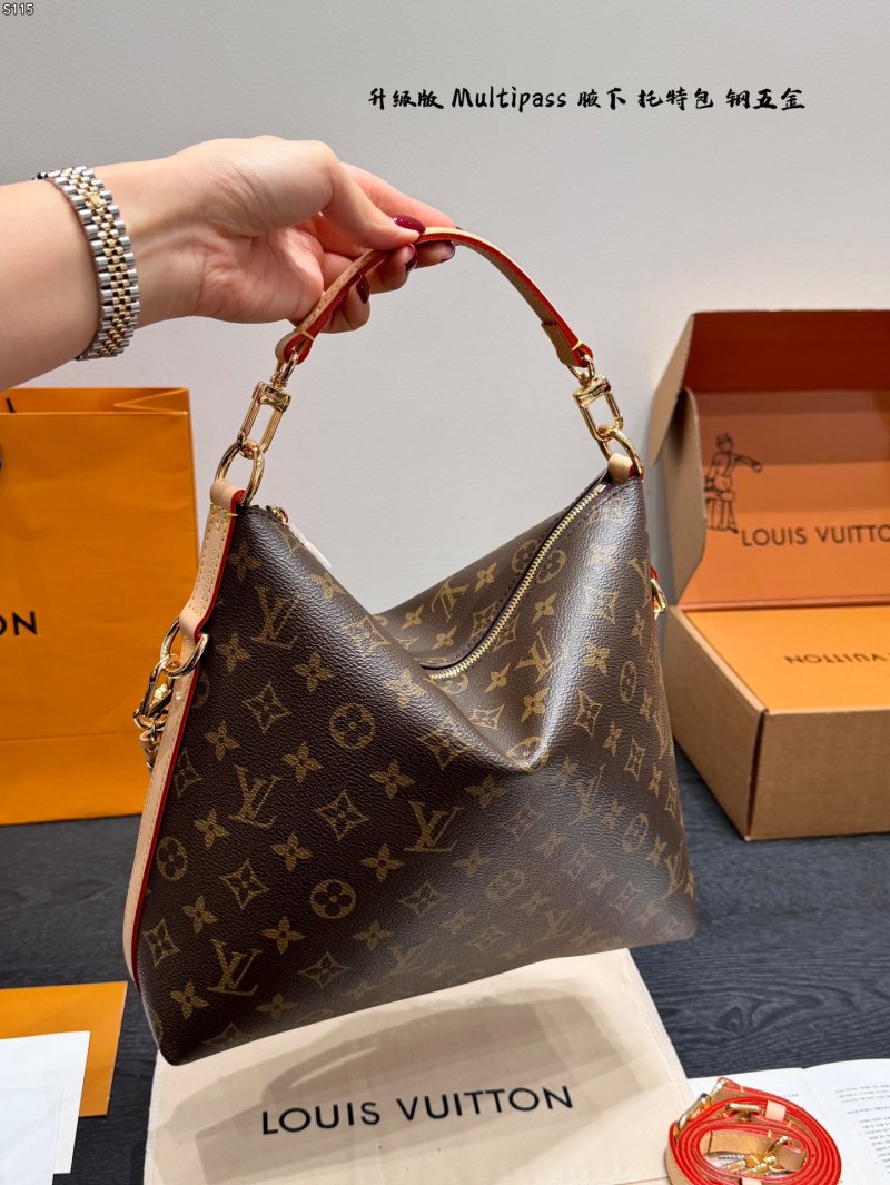 Louis Vuitton Multipass Monogram Tote Bag Brown view