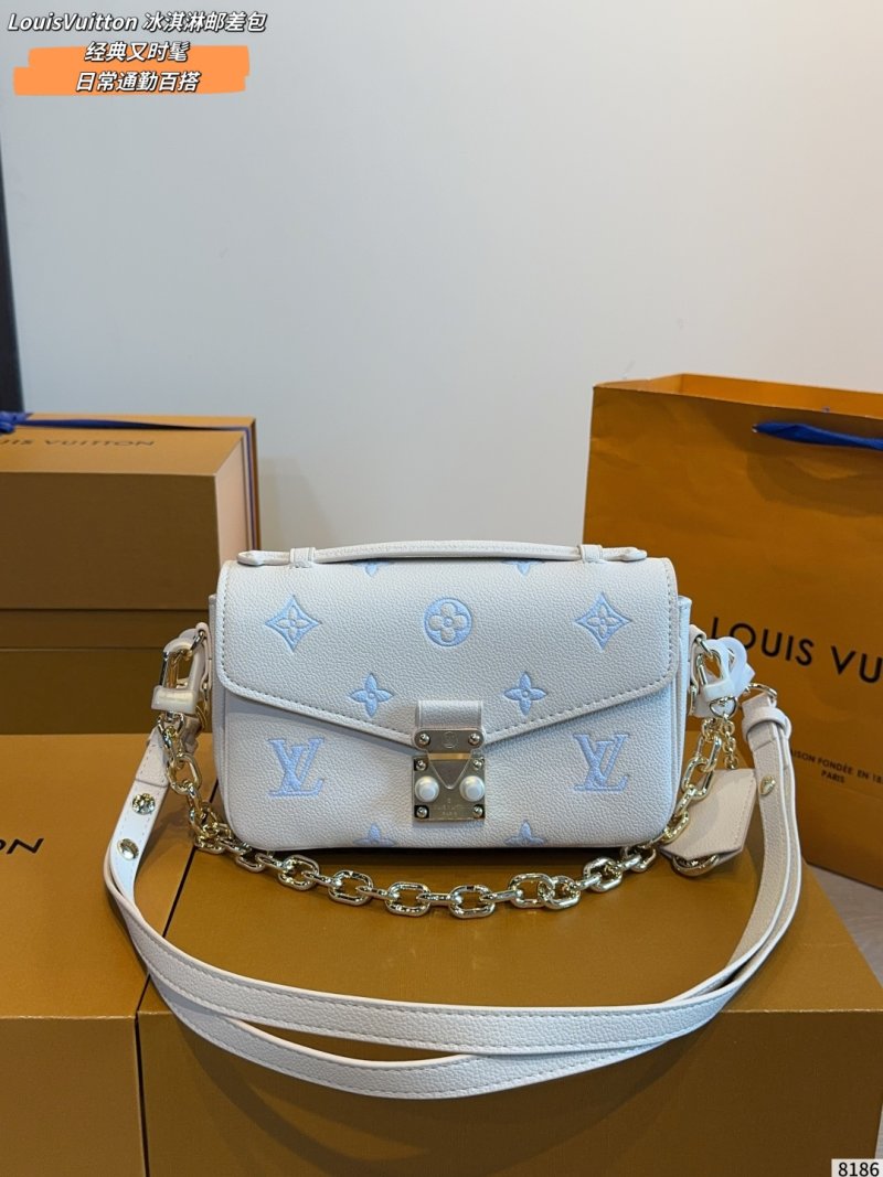 Louis Vuitton Métis Monogram Shoulder Bag White