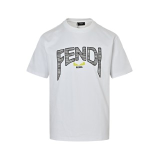 Fendi Roma White Graphic T-Shirt view 10