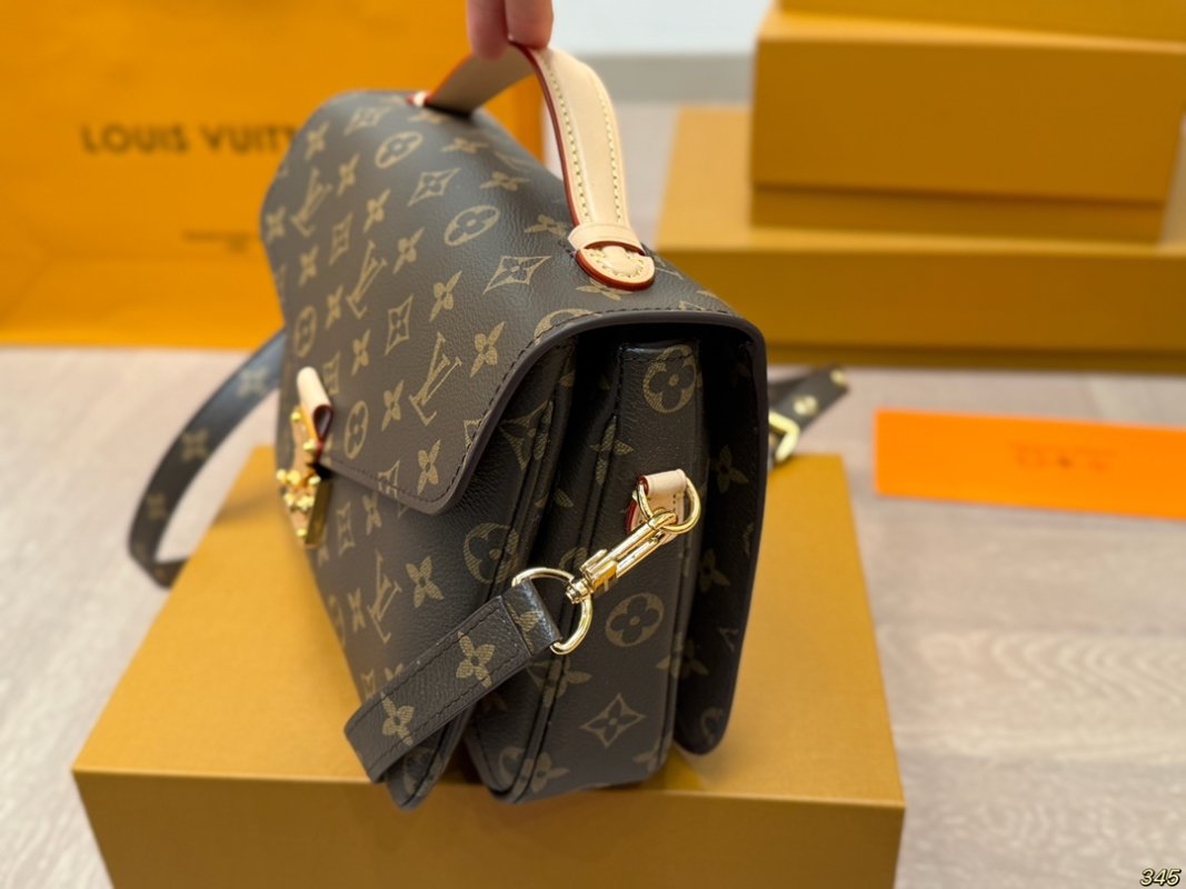 Louis Vuitton Monogram Messenger Bag - Brown view
