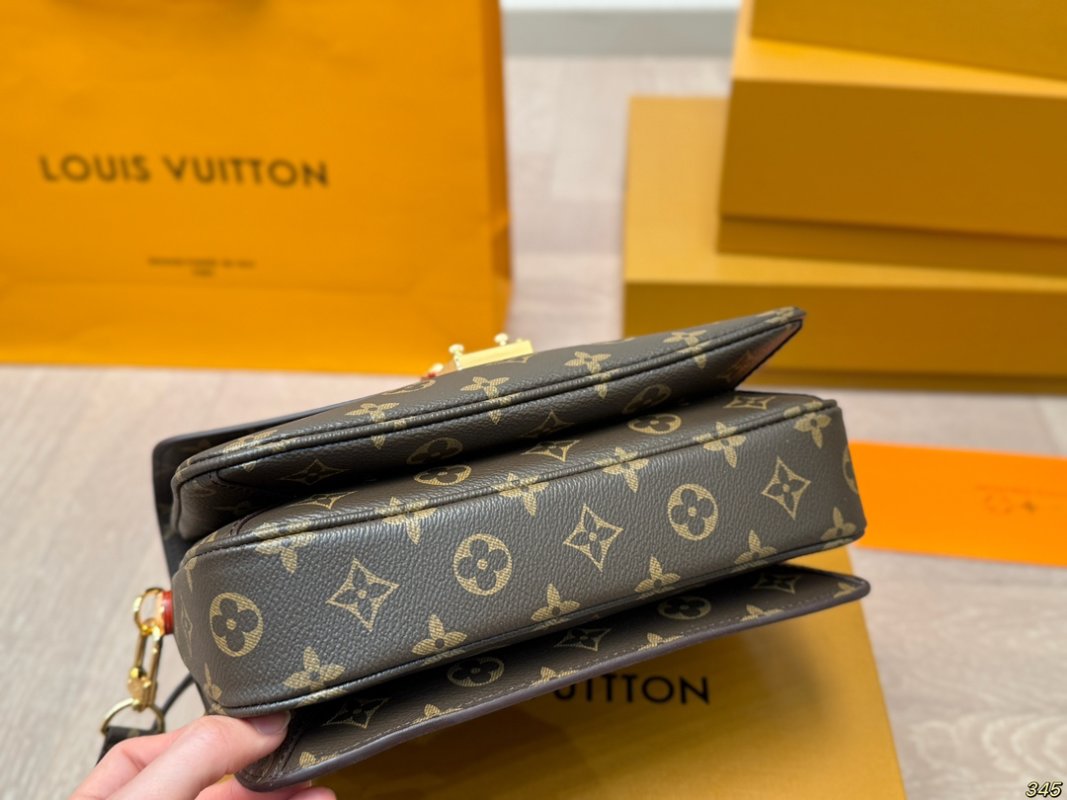 Louis Vuitton Monogram Messenger Bag - Brown view