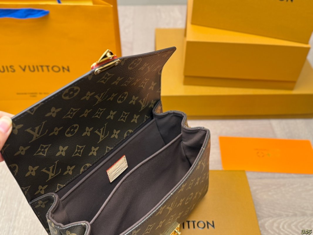 Louis Vuitton Monogram Messenger Bag - Brown view