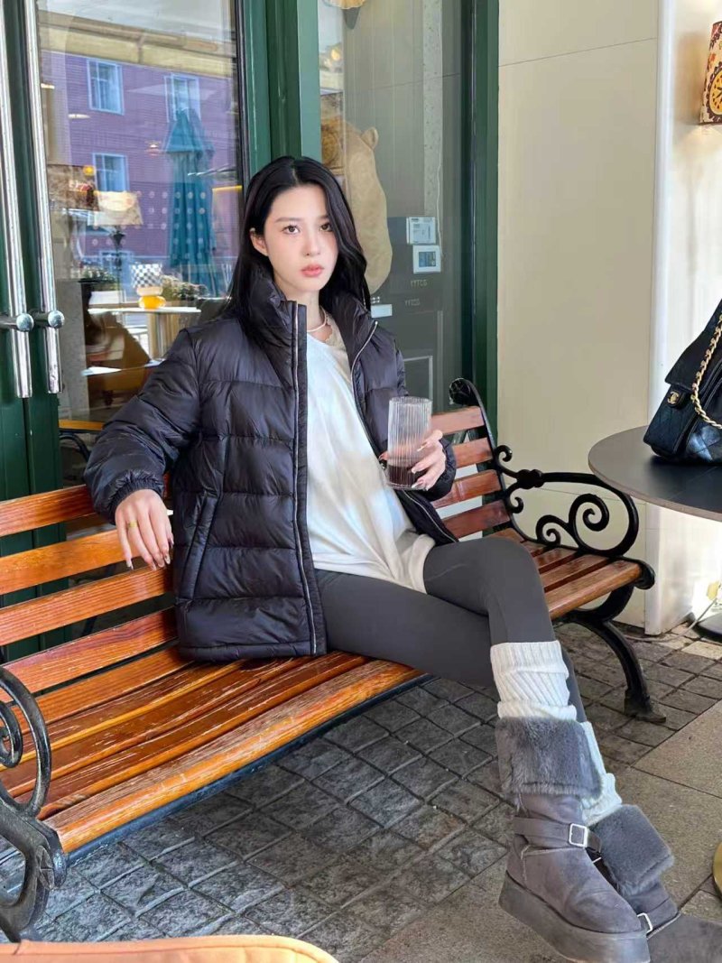 Prada Black Nylon Puffer Down Jacket view