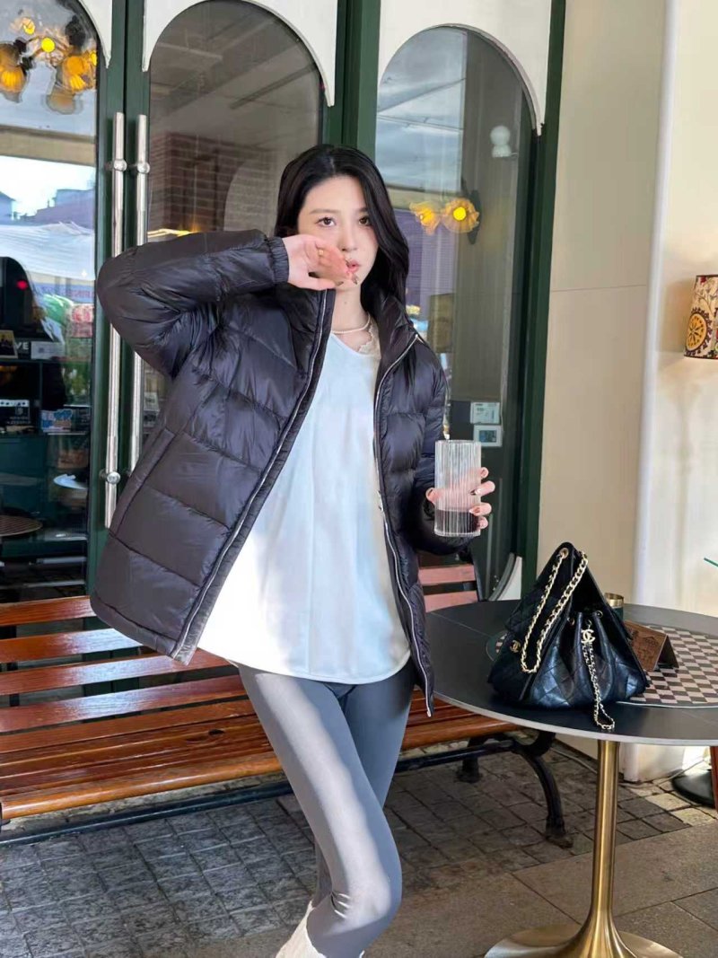 Prada Black Nylon Puffer Down Jacket view