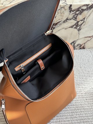 Loewe Goya Small Backpack Tan Leather view 8