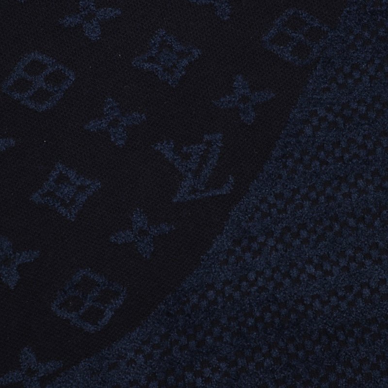 Louis Vuitton Monogram Navy Short Sleeve T-Shirt view