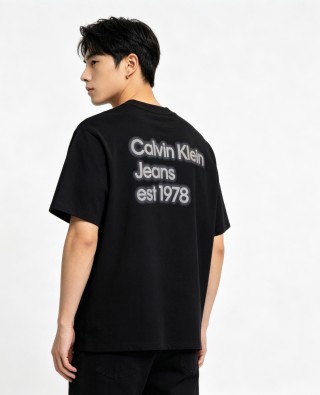 Calvin Klein Jeans Est 1978 Black T-Shirt view 2