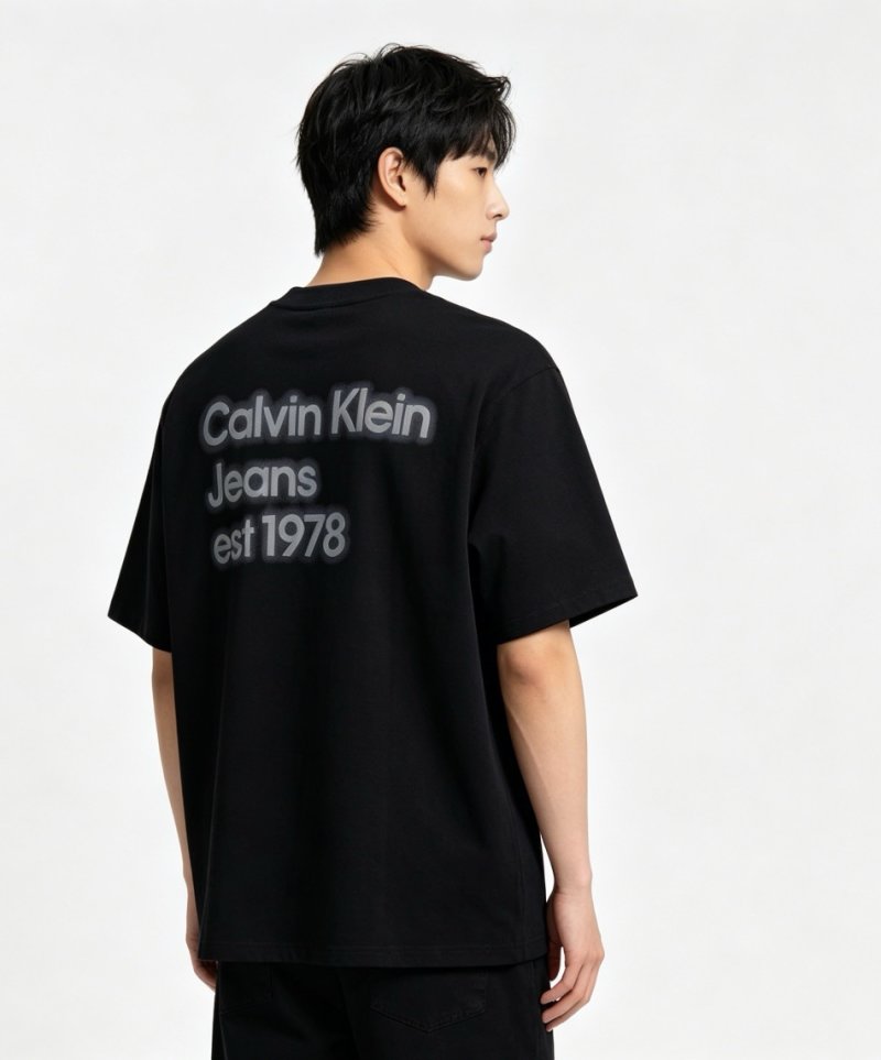 Calvin Klein Jeans Est 1978 Black Short Sleeve Tee view
