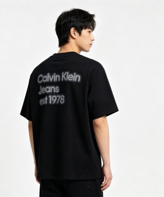Calvin Klein Jeans Est 1978 Black T-Shirt view 3