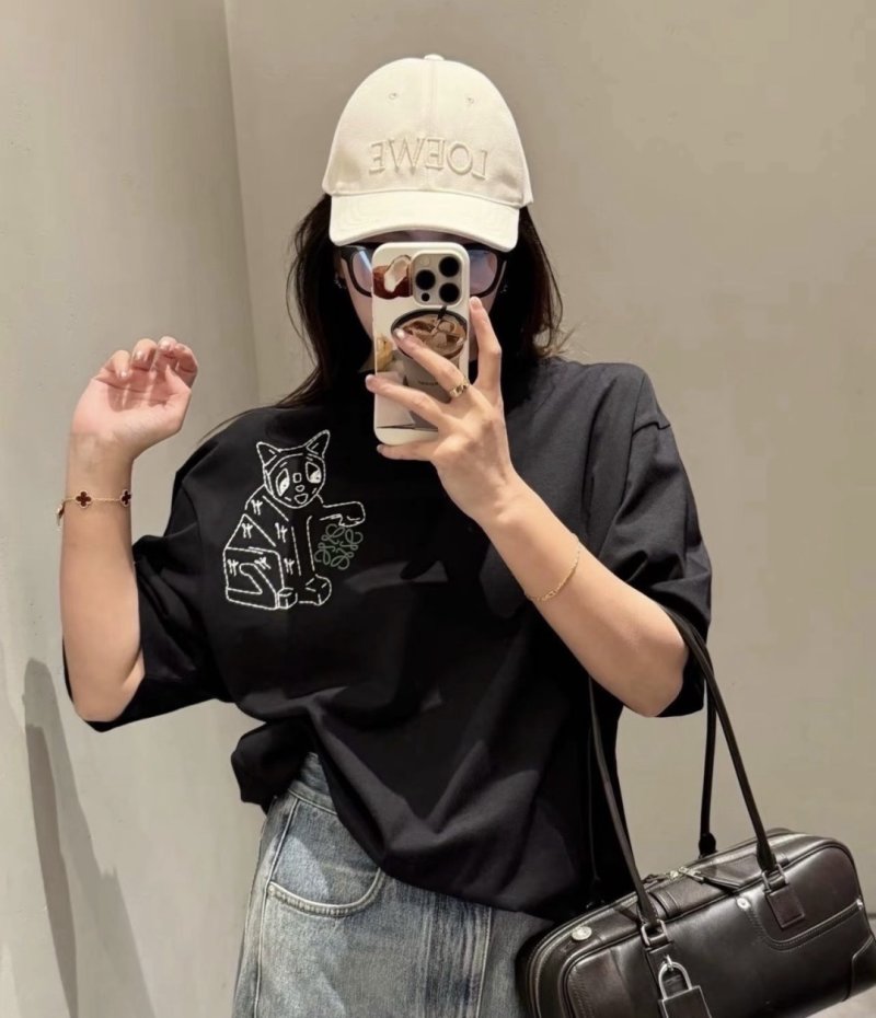 Loewe Black Angel Graphic T-Shirt