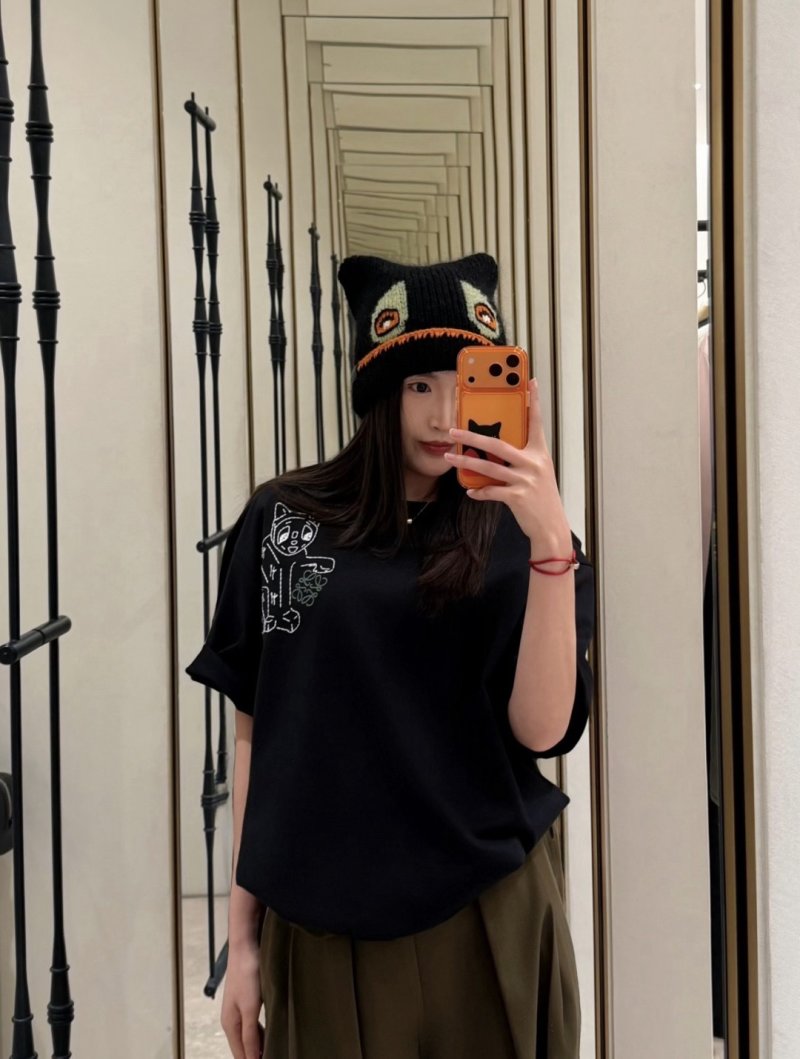Loewe Black Angel Graphic T-Shirt view