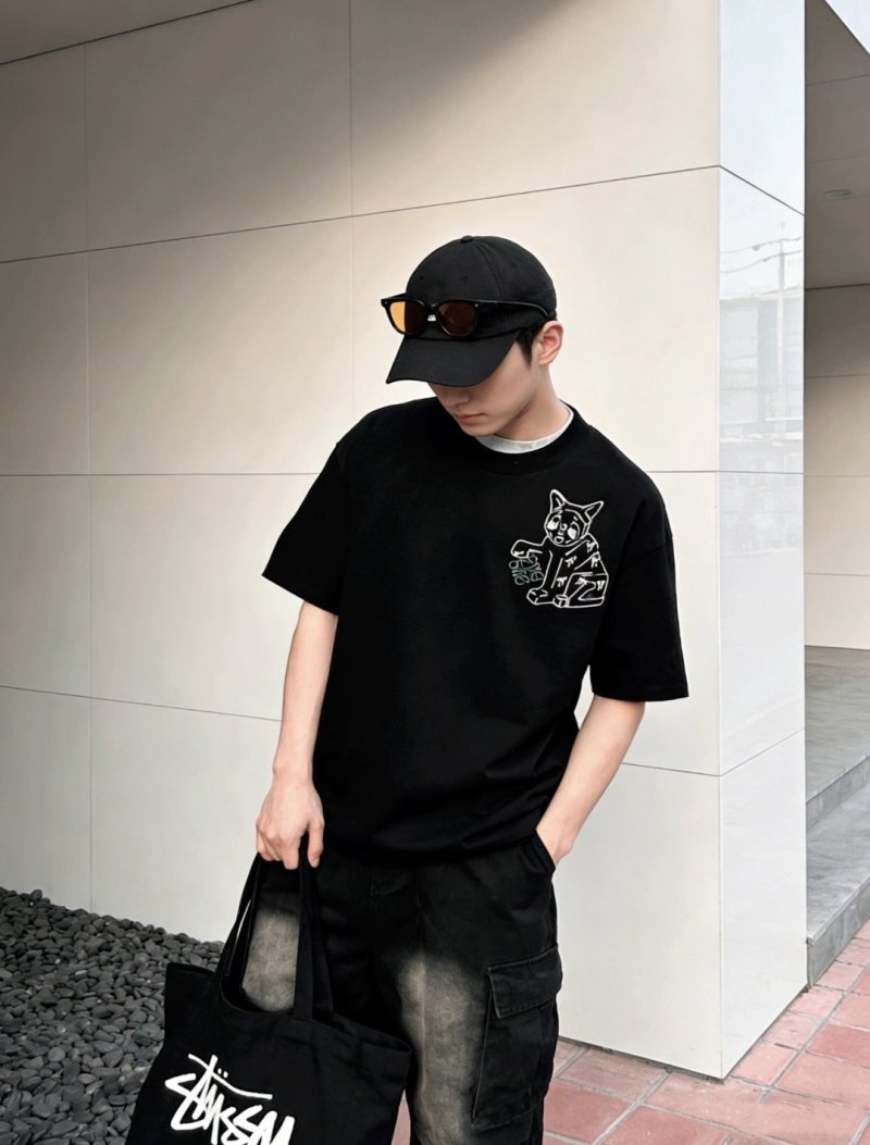 Loewe Black Angel Graphic T-Shirt view
