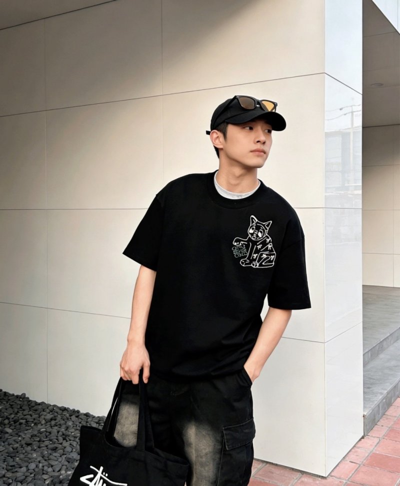 Loewe Black Angel Graphic T-Shirt view