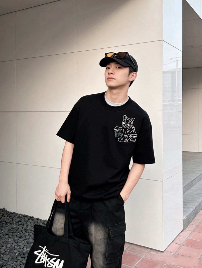 Loewe Black Angel Graphic T-Shirt view