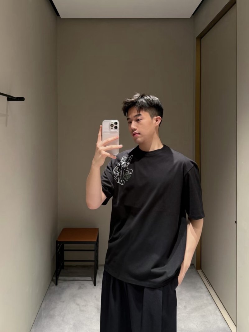 Loewe Black Angel Graphic T-Shirt view