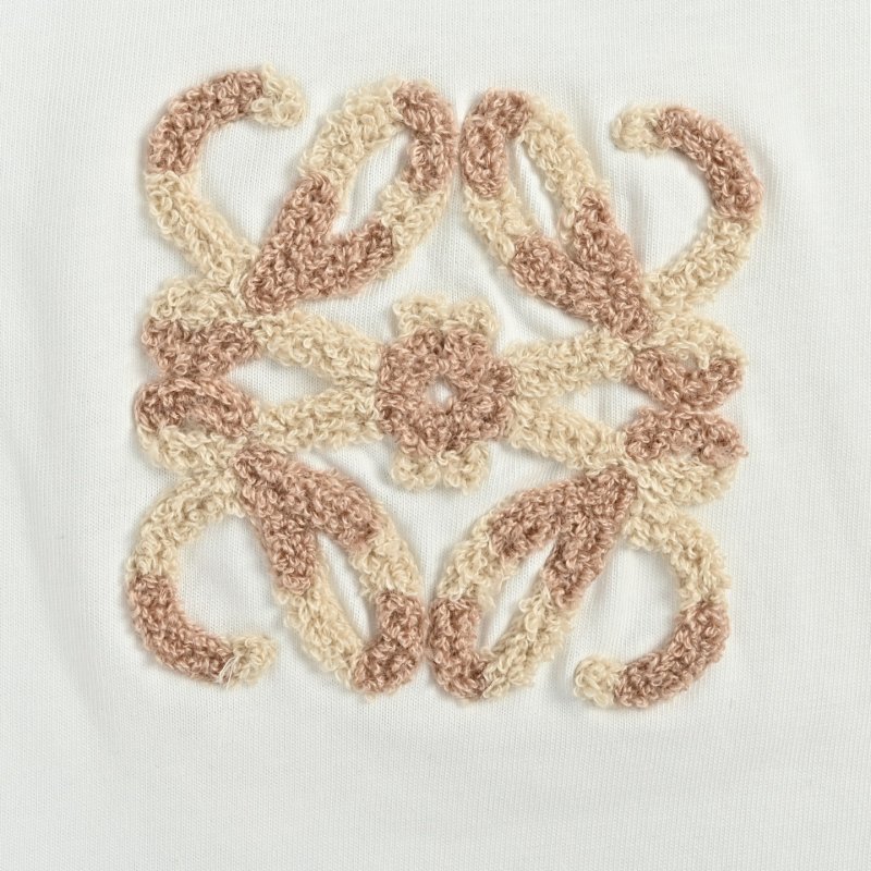 Loewe White Graphic Logo T-Shirt view