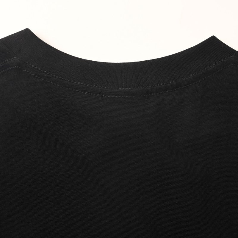 A Bathing Ape Camo Head Logo Black T-Shirt view