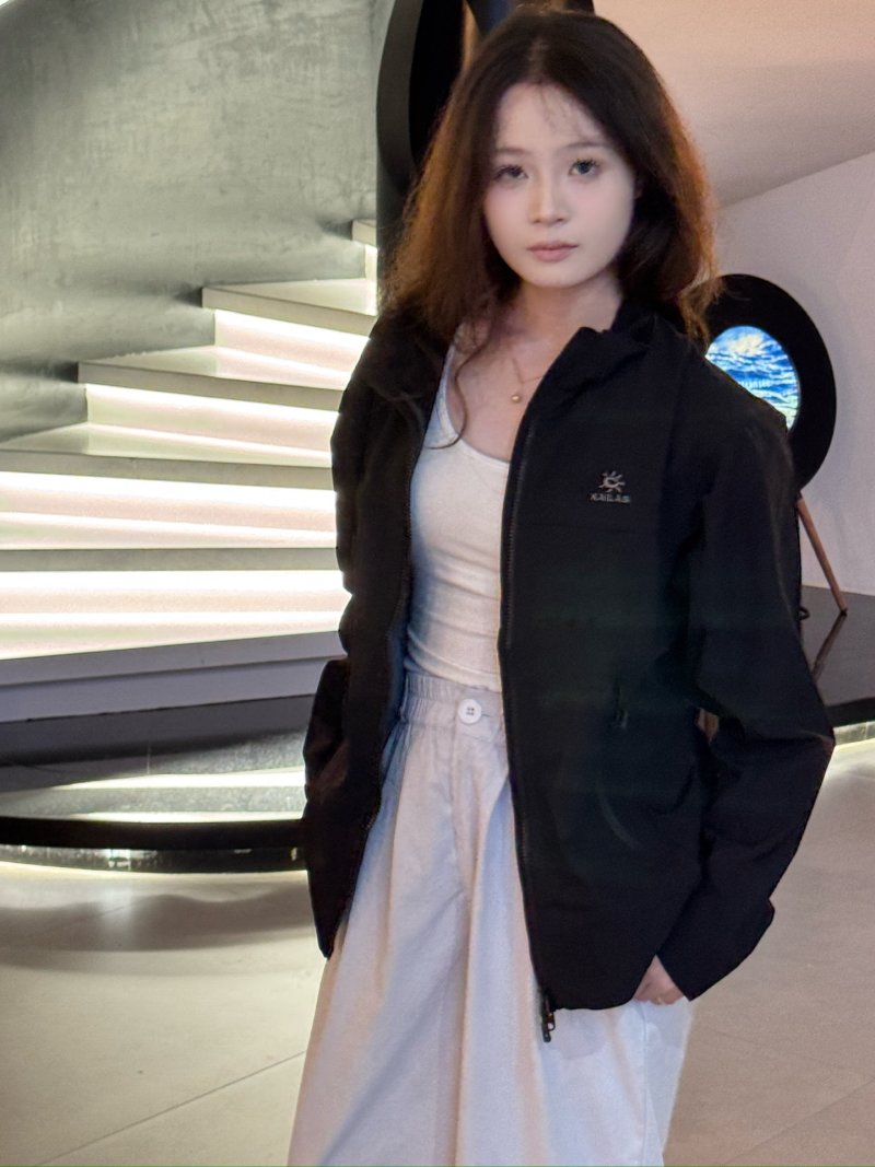 Kaile Stone MX Pink Softshell Windbreaker Jacket view