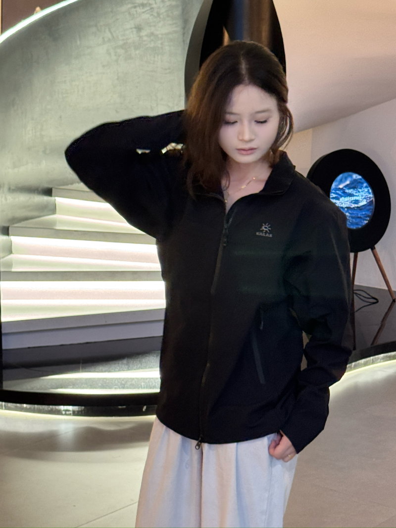 Kaile Stone MX Pink Softshell Windbreaker Jacket view
