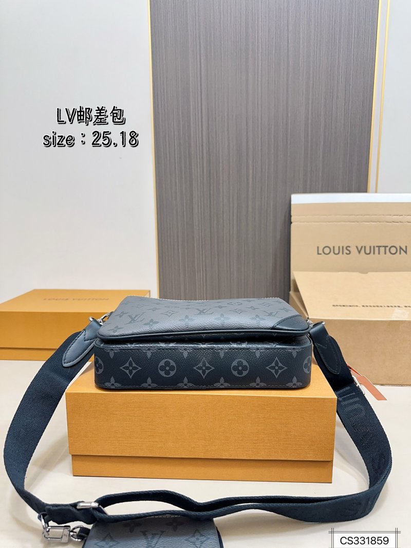 Louis Vuitton Three-in-One Messenger Bag – Grey Monogram view