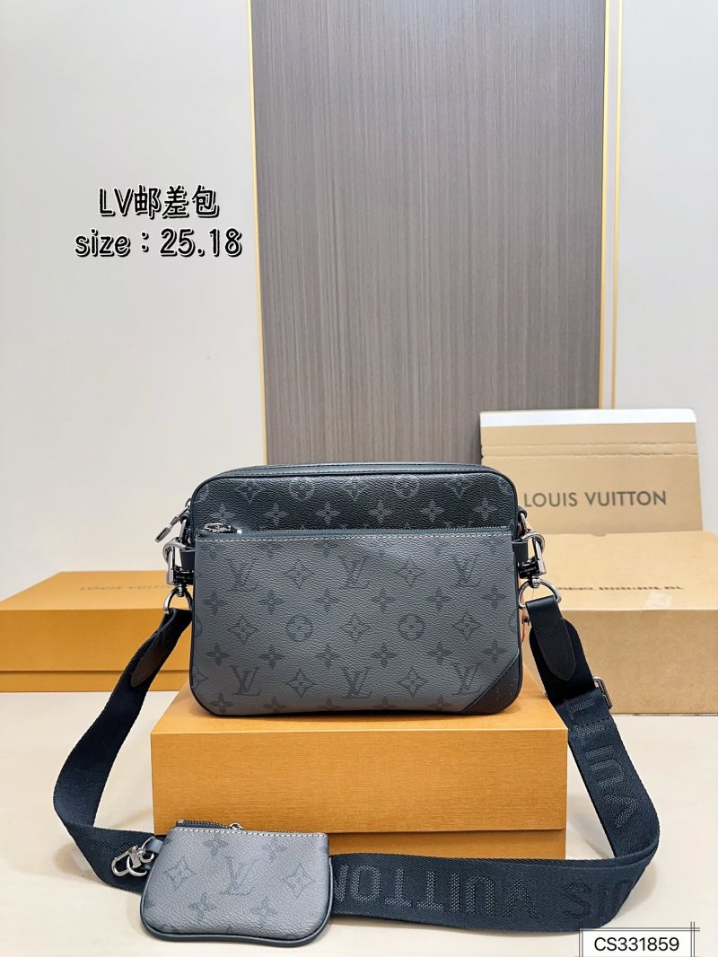Louis Vuitton Three-in-One Messenger Bag – Grey Monogram view