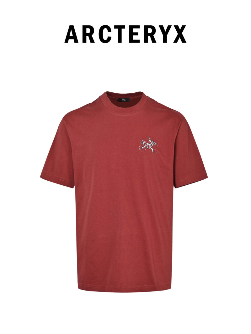 Arc'teryx Skeleton Bird Logo T-Shirt - Angola Red