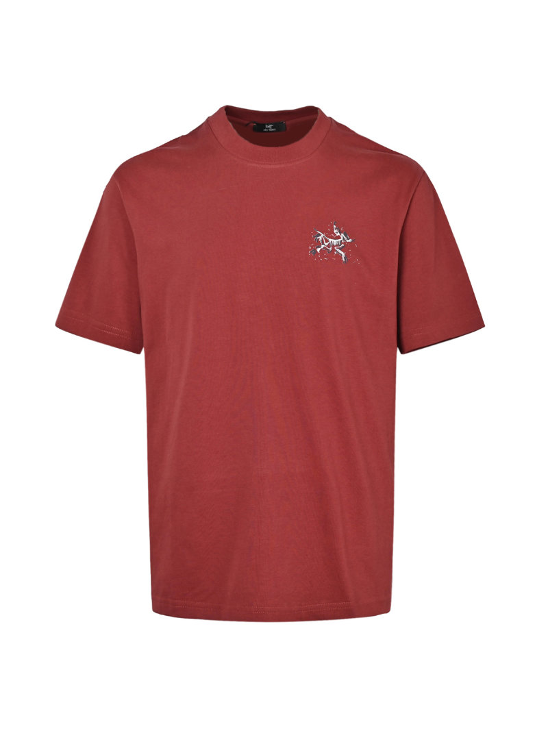 Arc'teryx Skeleton Bird Logo T-Shirt - Angola Red view
