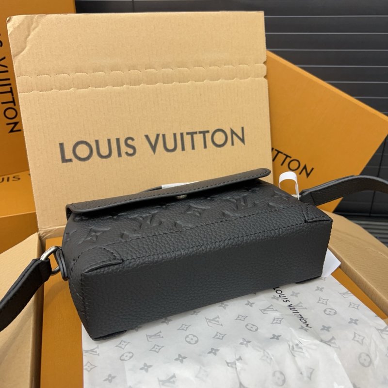 Louis Vuitton Steamer East West Monogram Crossbody Bag Black view