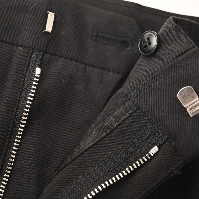 Prada Triangle Logo Black Dress Pants view