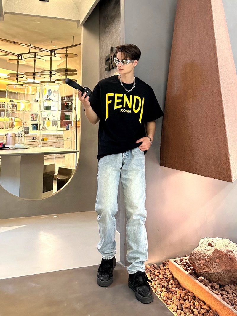 Light Wash Classic Fit Denim Jeans view