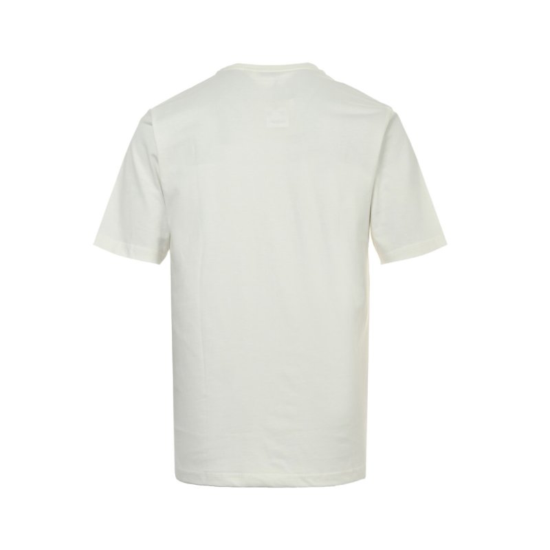 White Embroidered Short Sleeve T-Shirt view