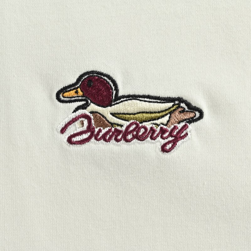 White Embroidered Short Sleeve T-Shirt view