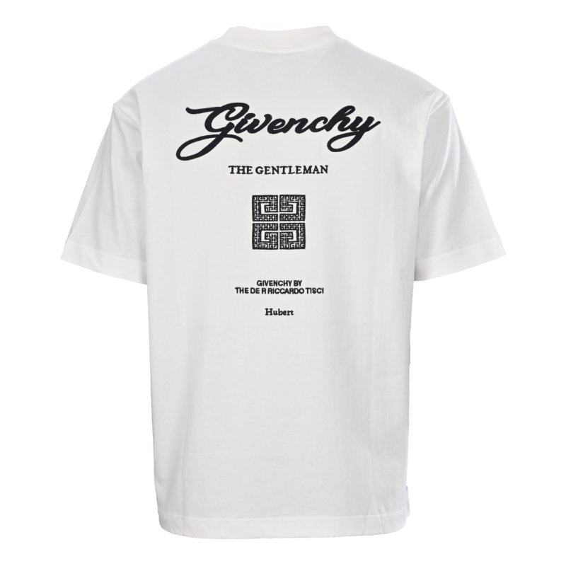 Givenchy White Logo Short Sleeve T-Shirt view