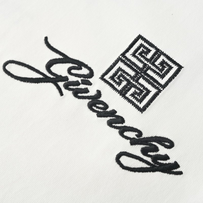 Givenchy White Logo Short Sleeve T-Shirt view
