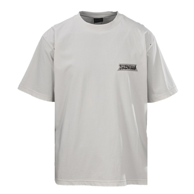 White Graphic Logo Short Sleeve T-Shirt view