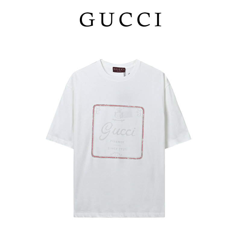 Gucci Firenze Since 1921 Cream T-Shirt view