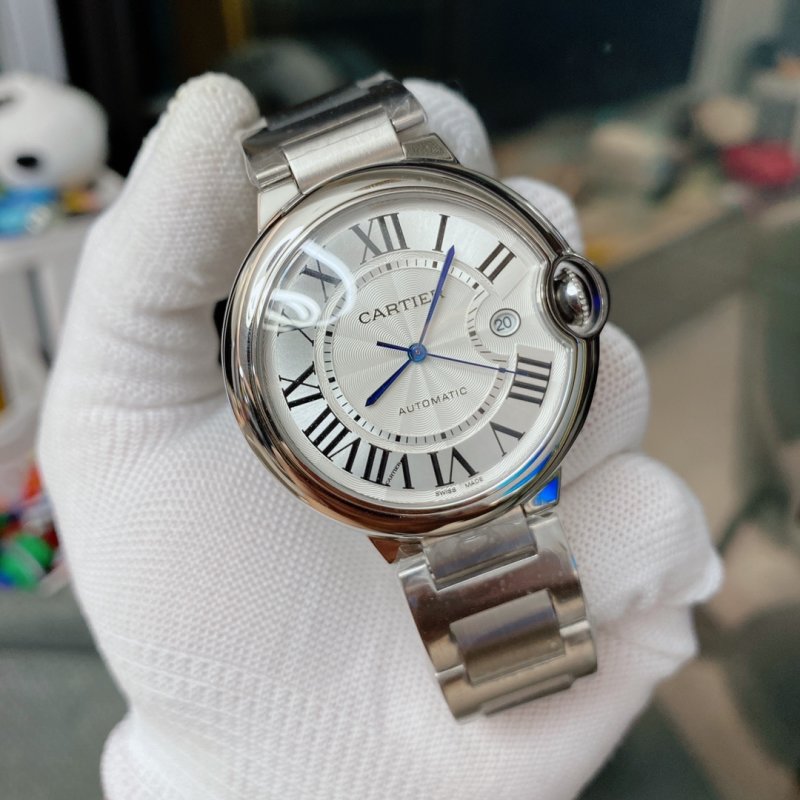Cartier Ballon Bleu 42MM Automatic Steel Watch