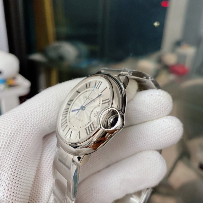 Cartier Ballon Bleu 42MM Automatic Steel Watch view