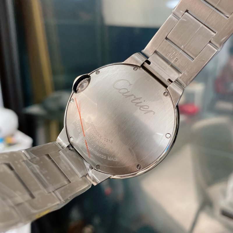 Cartier Ballon Bleu 42MM Automatic Steel Watch view