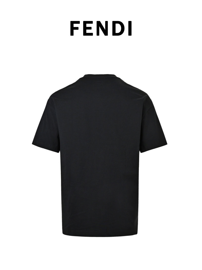 Fendi Logo Black T-Shirt view