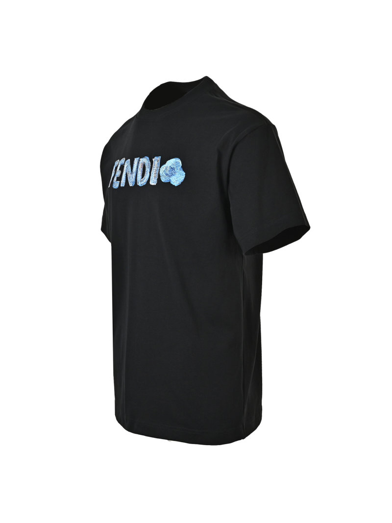 Fendi Logo Black T-Shirt view