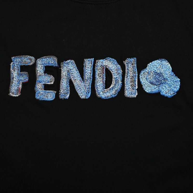 Fendi Logo Black T-Shirt view