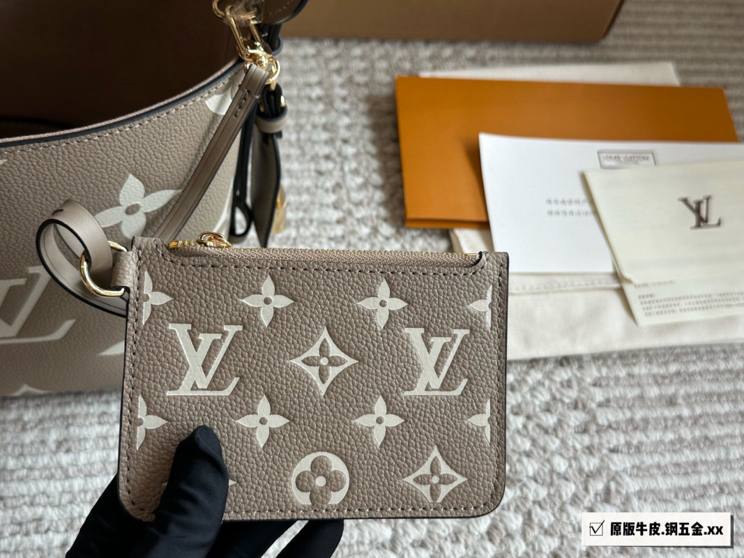 Louis Vuitton BB Monogram Canvas Bucket Bag Beige view