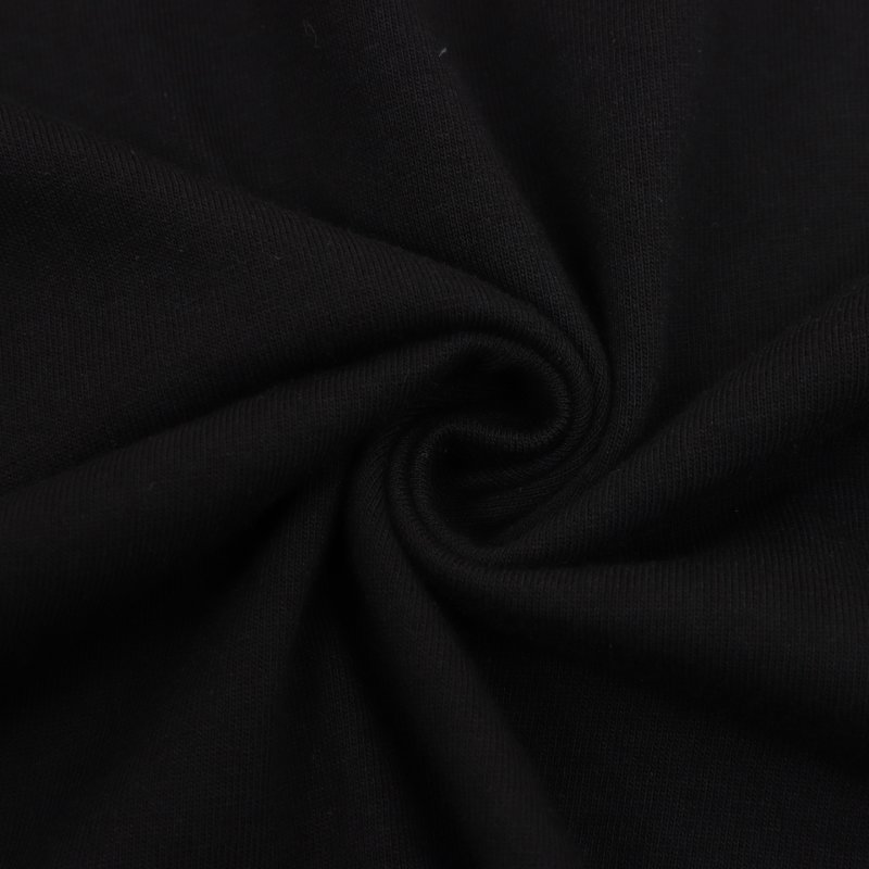 Black Minimalist Short Sleeve T-Shirt with Small Logo view
