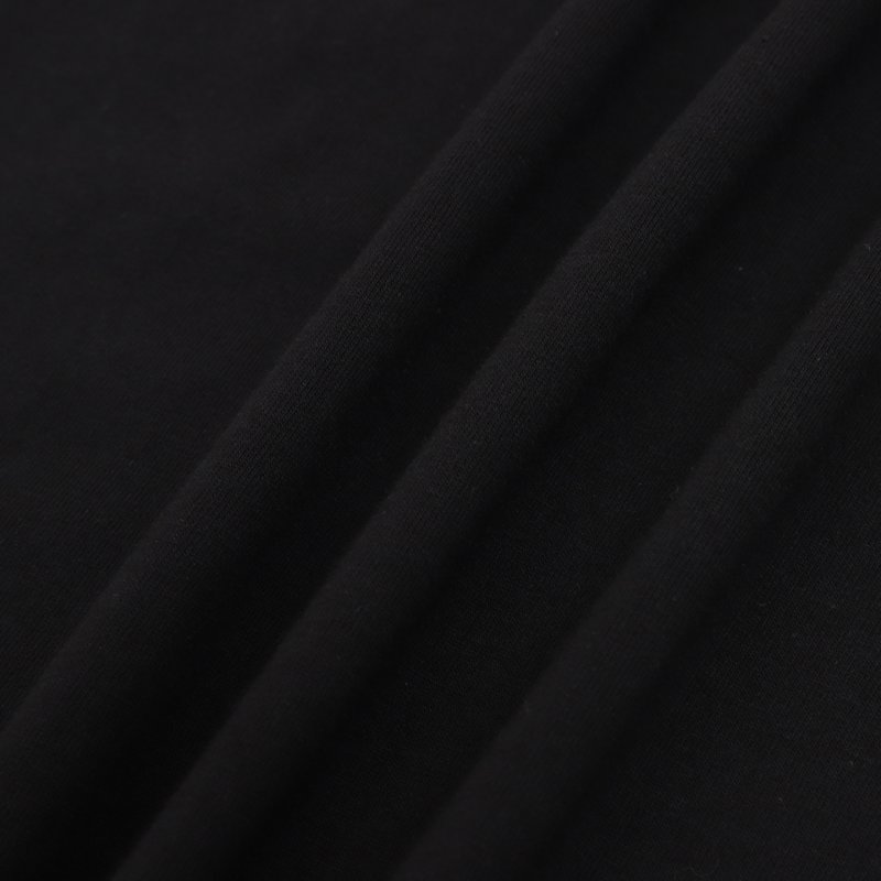 Black Minimalist Short Sleeve T-Shirt with Small Logo view