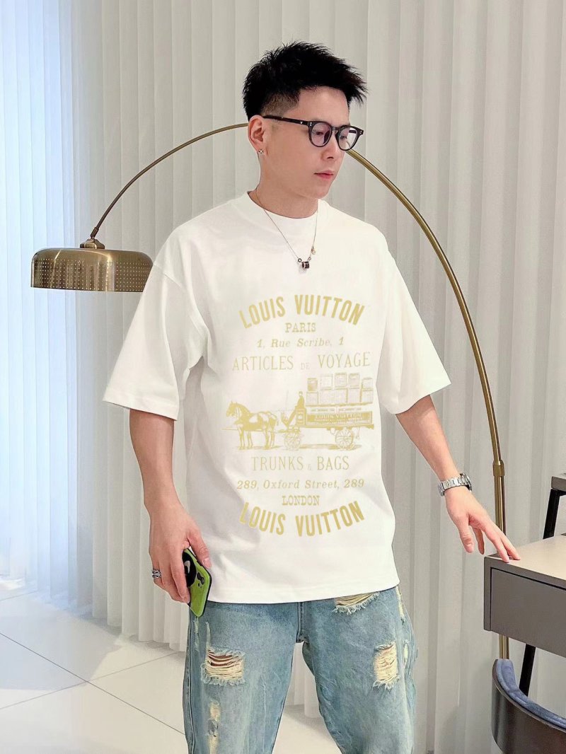 Louis Vuitton Articles de Voyage White T-Shirt view