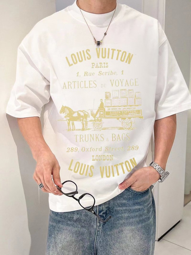 Louis Vuitton Articles de Voyage White T-Shirt view