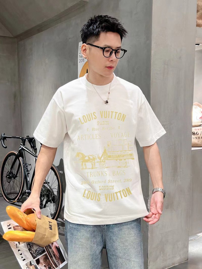 Louis Vuitton Articles de Voyage White T-Shirt view