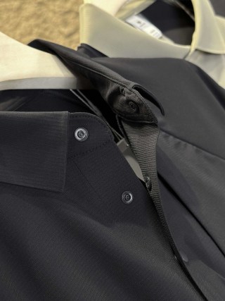 Arc'teryx Seamless Ice-Silk Polo Shirt Black view 17